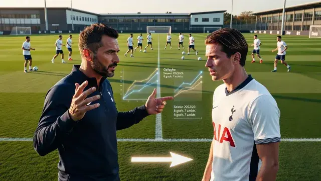 Gallagher Credits De Zerbi's Man-Management for Tottenham Revival